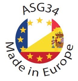 Fabriqué en Europe par ASG34