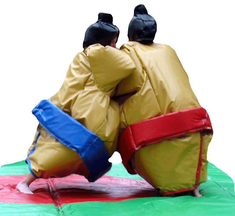 ▷ Déguisement Lutteur sumo gonflable pour homme