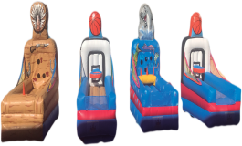 4 jeux de kermesse neufs fournis avec accessoires !