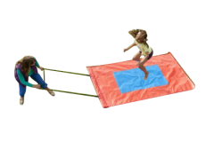 Tapis fun, jeu de kermesse