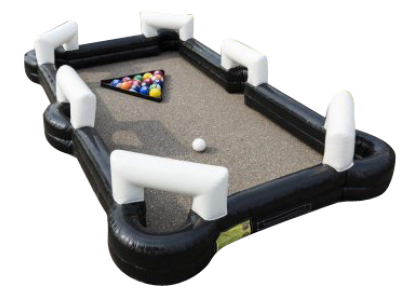 Attraction Gonflable " FOOT BILLARD "