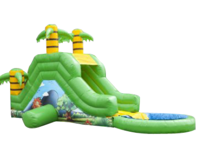 Toboggan Gonflable "AQUA JUNGLE"