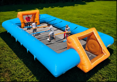 STRUCTURE GONFLABLE ACCESS "BABY-FOOT Humain" à CORDES