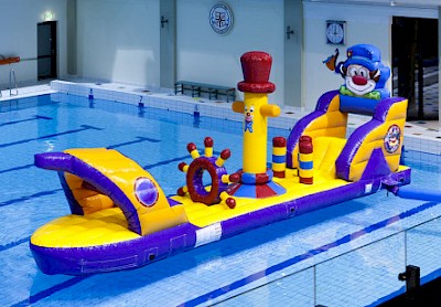 Parcours Gonflable Aqua Ventilé "10RJB"