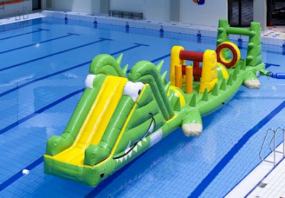 Parcours Gonflable Aqua Ventilé "14VJR"