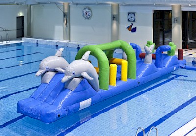 Parcours Gonflable Aqua Ventilé "17GVJ"