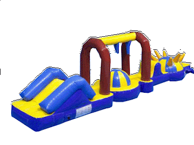 Parcours Gonflable Aqua Ventilé "MJB" 9M