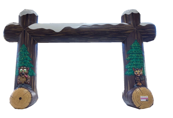 Déco gonflable pour village de noël et fêtes de fin d'année