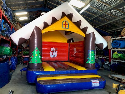 Chalet d HIVER gonflable
