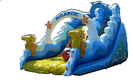 Toboggan Atlantic gonflable