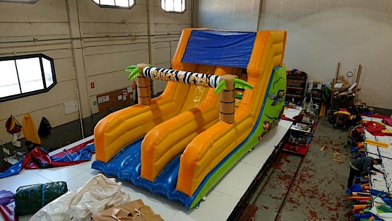 toboggan cuna asg34 gonflable petit toboggan Gonflable toboggan 3D