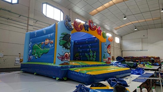 Chateau Marin  chateau 3D gonflable asg34