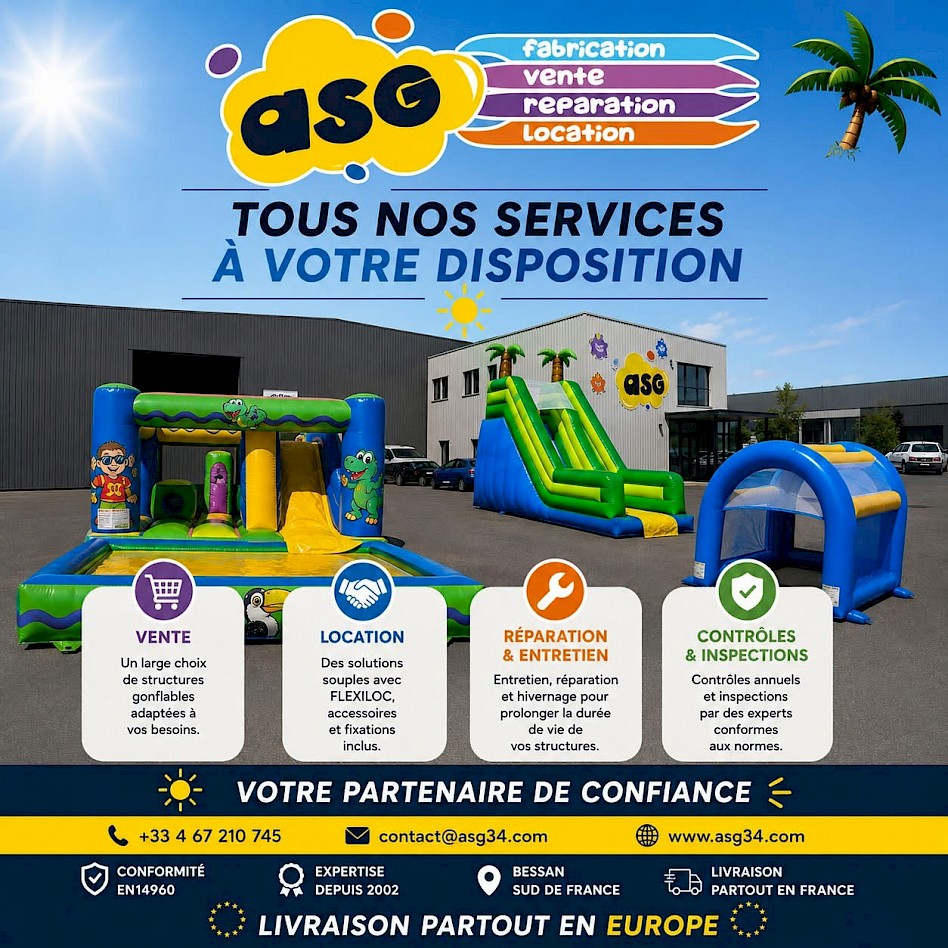HIVERNAGE - REPARATION - ENTRETIEN - VERIFICATION - MAINTENANCE - SAV - FABRICATION