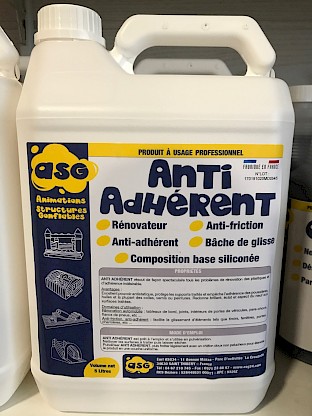 Bidon 5 litres : Anti-ADHÉRENT et anti-FRICTION ASG34