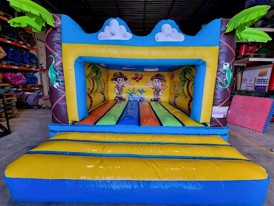 Votre château, gonflable palmier, ambiance estivale
