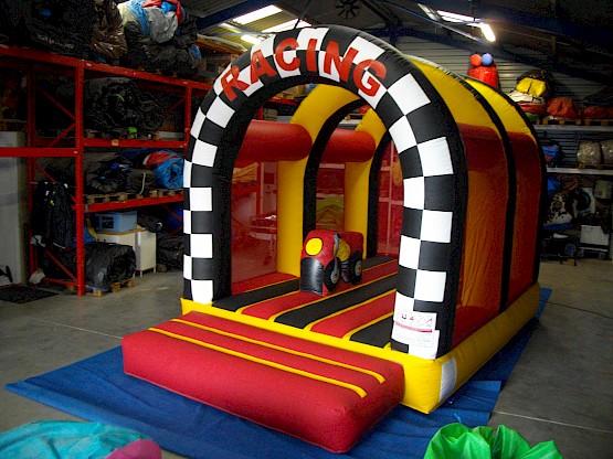 Château arches "racing" gonflable asg34