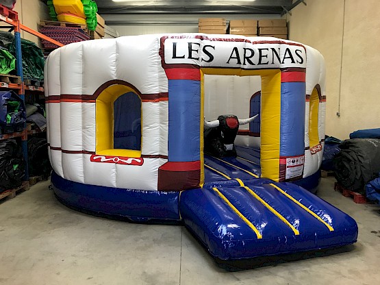 aire de jeux gonflable arenes  Gonflables asg34 vente fabrication location - Animations gonflables ASG34