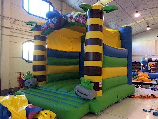 Chateau   chateau jungle gonflable asg34