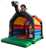 Chateau   chateau farwest western gonflable asg34