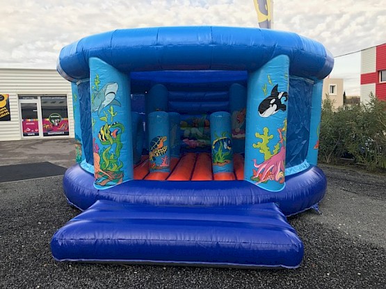 aire de jeux gonflable ronde mer Gonflables asg34 vente fabrication location - Animations gonflables ASG34