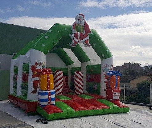 Multiplay gonflable d'hiver et de noël