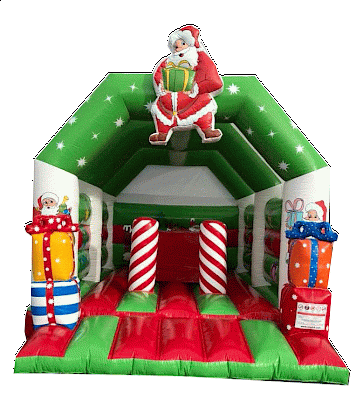 Aire de jeu gonflable d'hiver et de noël à la vente ou LOA