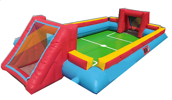 Baby-foot humain à barres gonflable à la vente