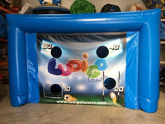 Jeu gonflable de foot à la vente location - Fabrication ASG34