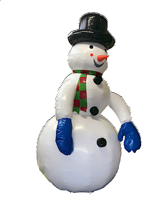 Bonhomme de neige gonflable 4m asg34