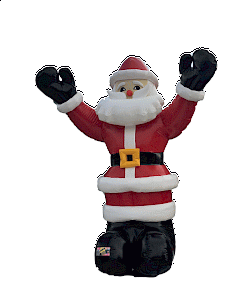 Père Noël Gonflable