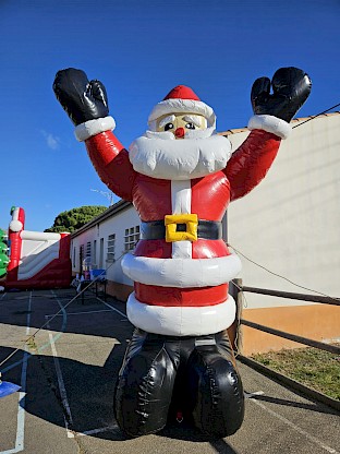 Père Noël, XXL gonflable