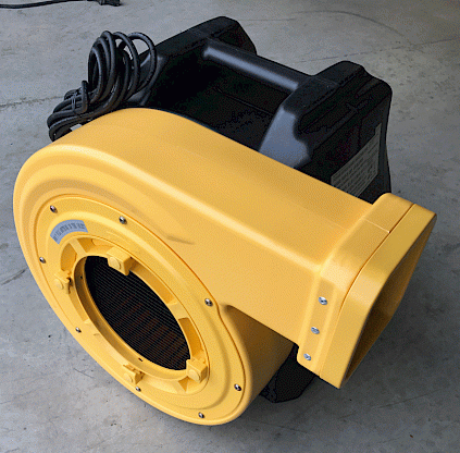 Vue de côté - Soufflerie blower pour vos structures gonflables 2.0HP 2000 W ABS 2E