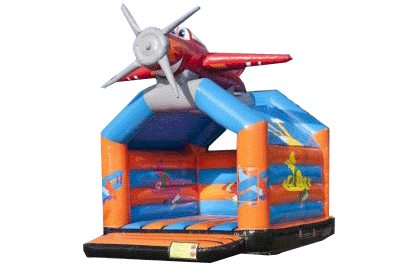 Château 4x5 Avion Château 4x5 gonflable asg34