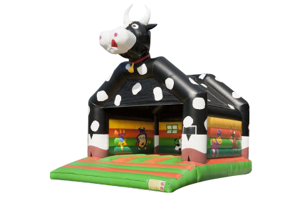 Château 6x5 Vache sur mesure Château 4x5 gonflable asg34