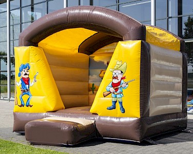 Chateau Gonflable "CUBE + Toit WESTERN"