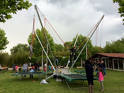 FUN TRAMPO ACCRO BUNGEE 4 pistes