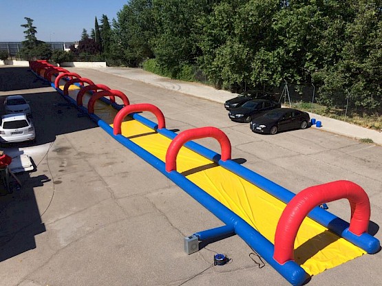Ventriglisse gonflable pour enfants et adultes
