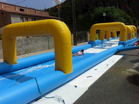 Ventriglisse gonflable pour enfants et adultes