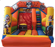 Décor corsaire. Petit toboggan Gonflable midi mini - Animations gonflables ASG34 : location et vente de jeux gonflables