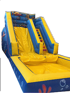 Toboggan Gonflable "AQUAPARED"