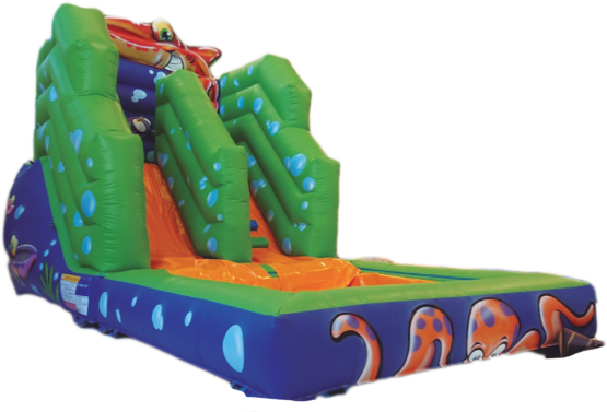 Toboggan Gonflable "AQUARIUS" vend neuf