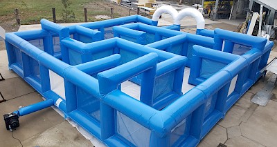 Structure Gonflable " LABYRINTHE" Géant
