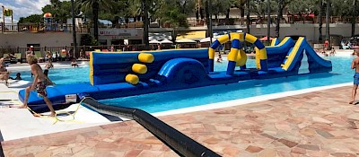 Parcours Gonflable "AQUATIQUE 18mBJ"