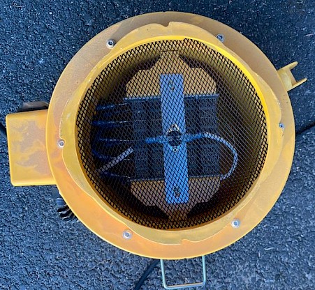Grille - Soufflerie AIR HOT BLOWER métal ASG34
