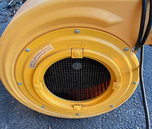 Soufflerie AIR HOT BLOWER métal ASG34