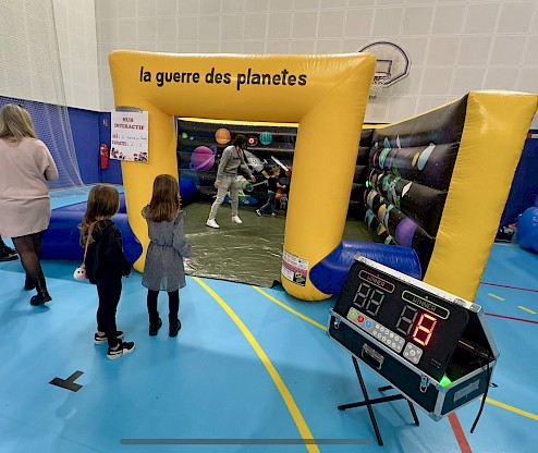 Attraction de tir, la guerre des planètes