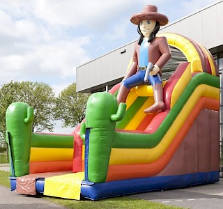 Toboggan Gonflable COWBOY