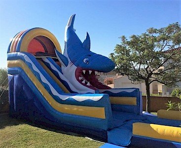 Toboggan Gonflable REQUIN gonflable