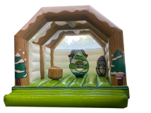 Aire de jeu gonflable "Hiver", spécial fêtes de fin d'année