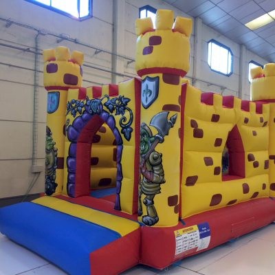 Château, gonflable médiéval gamme signature, qualité professionnelle